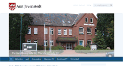 Desktop Screenshot of amt-jevenstedt.de