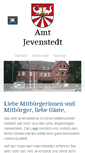 Mobile Screenshot of amt-jevenstedt.de